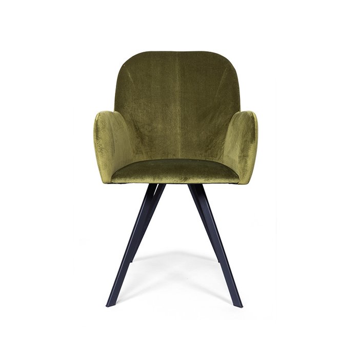 Стул Humble зеленого цвета - лучшие Обеденные стулья в INMYROOM