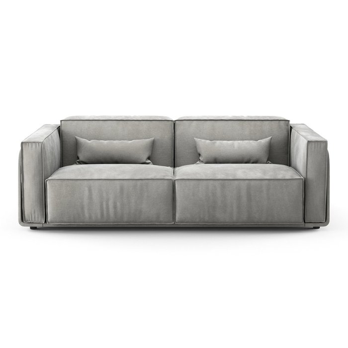 Диван-кровать выкатной Vento Light Long серого цвета - купить Прямые диваны по цене 115300.0