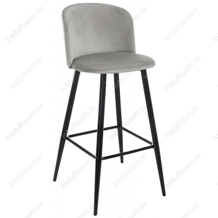 Барный стул Lidor светло-серого цвета - купить Барные стулья по цене 5920.0
