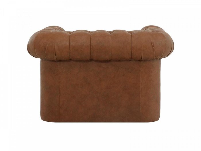 Кресло Chesterfield коричневое  - лучшие Интерьерные кресла в INMYROOM