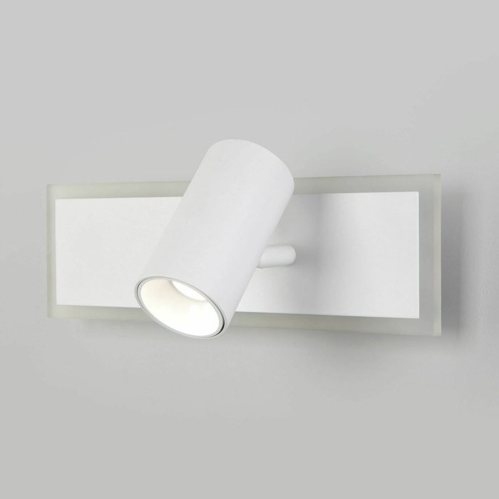 Настенный светодиодный светильник Binar белого цвета - купить Бра и настенные светильники по цене 8110.0