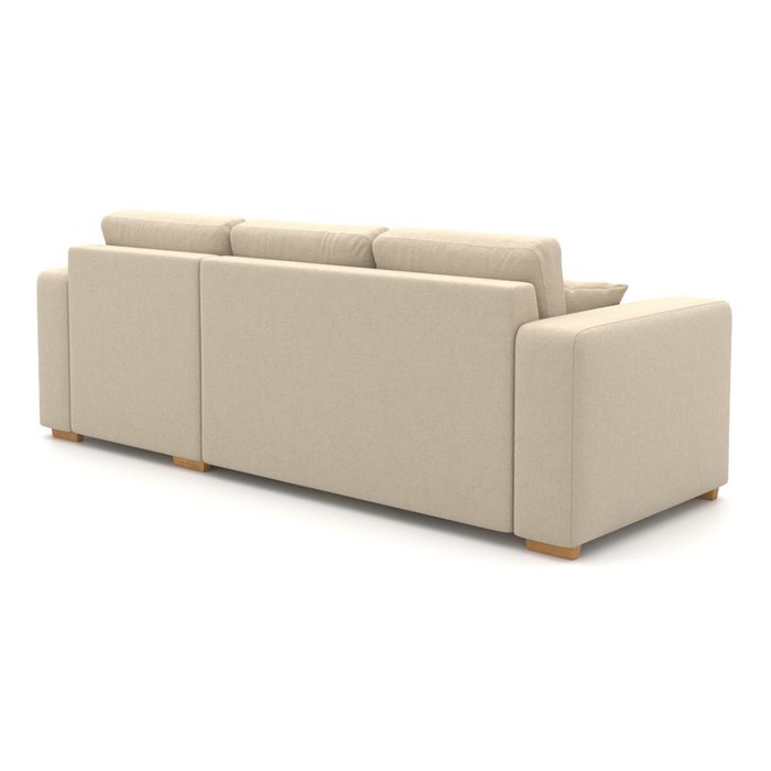Угловой диван-кровать Morti EKL бежевого цвета - лучшие Угловые диваны в INMYROOM