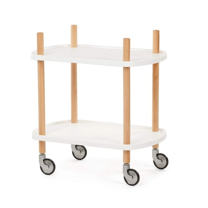 Кофейный стол на колесах Chahna 59х40 - лучшие Кофейные столики в INMYROOM Кофейный стол на колесах Chahna 59х40 - лучшие Кофейные столики в INMYROOM