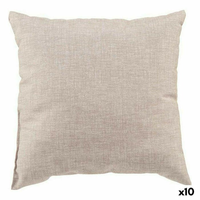 Подушка 38 x 38 x 10 см Светло-коричневый (10 штук)