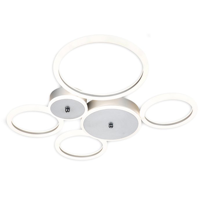 Потолочная люстра Saturn 10268/6LED Silver (акрил, цвет белый) Потолочная люстра Saturn 10268/6LED Silver (акрил, цвет белый)