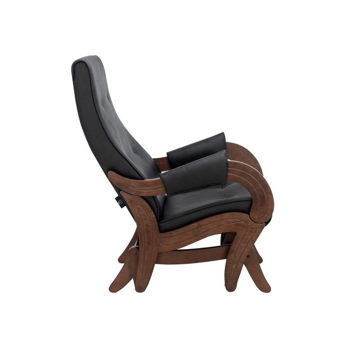 Кресло-глайдер Модель 708 черного цвета - лучшие Интерьерные кресла в INMYROOM