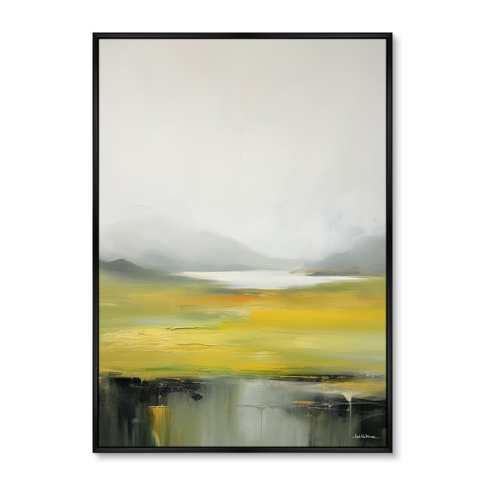 Репродукция картины Landscape collection, The valley, No 2, 2024г.