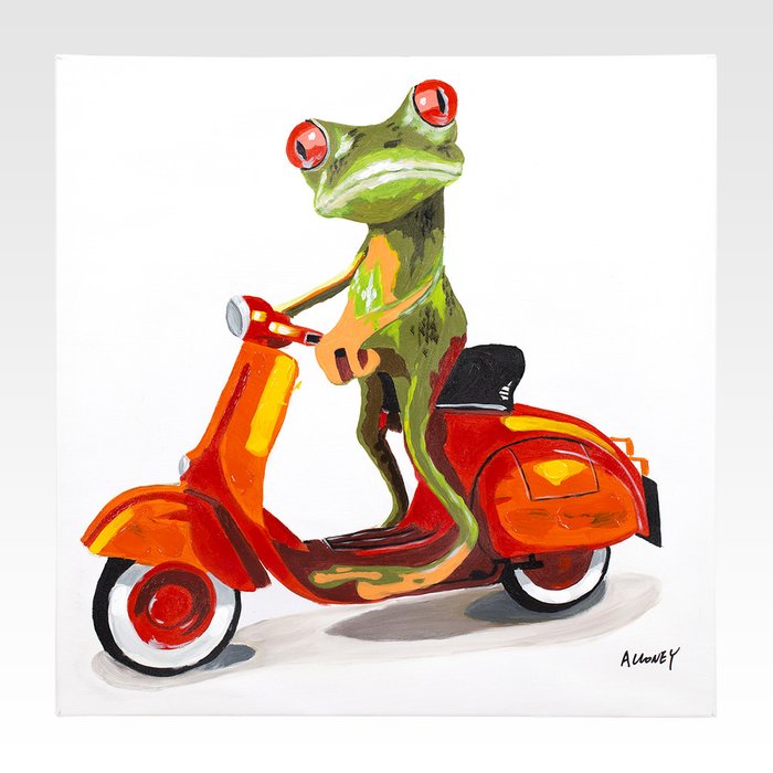 Картина Frog story - лучшие Принты в INMYROOM