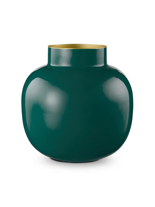 Мини-ваза Round Dark Green, 10 см