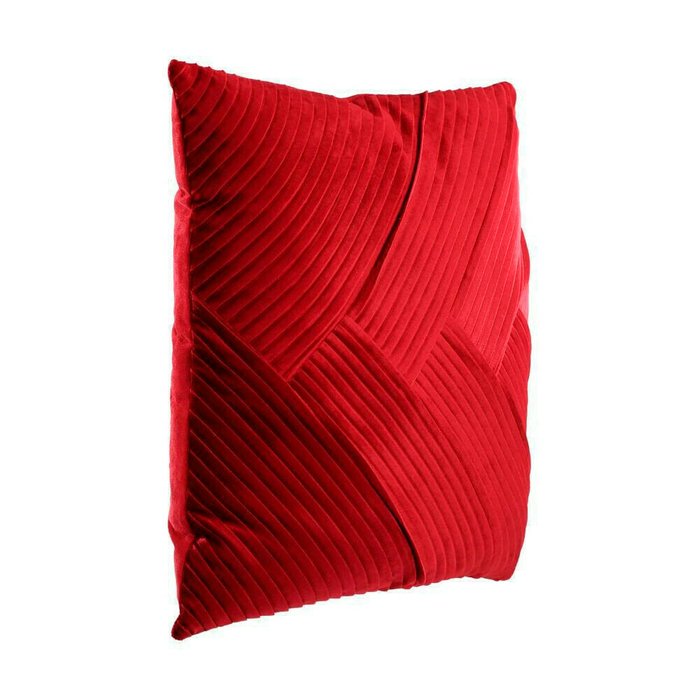 Декоративная подушка Shoura 45х45 красного цвета - лучшие Декоративные подушки в INMYROOM
