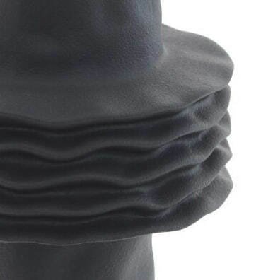 Керамическая ваза М темно-серого цвета - купить Вазы  по цене 5161.0