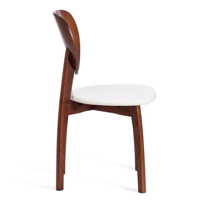 Стул Diamante коричнево-белого цвета - купить Обеденные стулья по цене 8370.0
