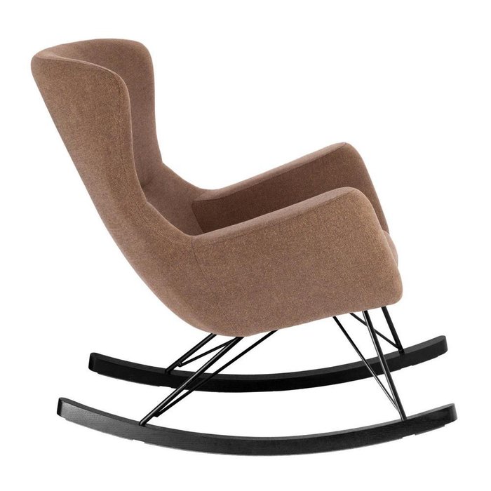 Кресло-качалка Otilia rocking chair  розового цвета - купить Интерьерные кресла по цене 74990.0