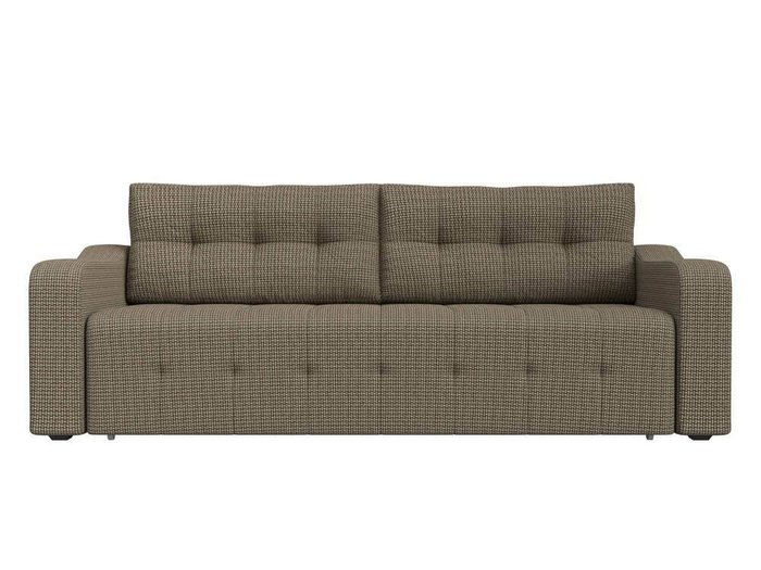 Прямой диван-кровать Лиссабон бежево-коричневого цвета - купить Прямые диваны по цене 45999.0