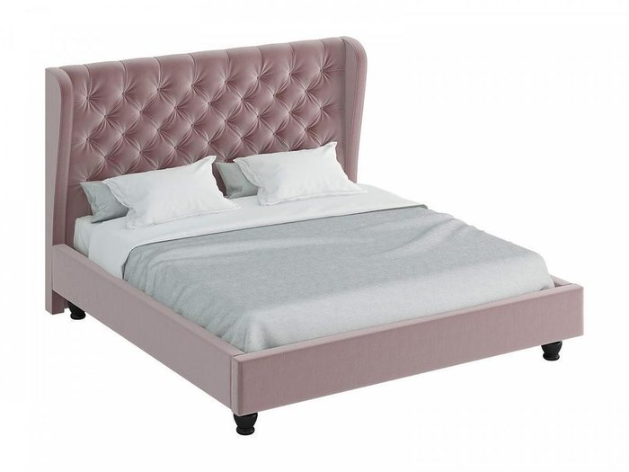 Кровать Jazz розового цвета 200х200