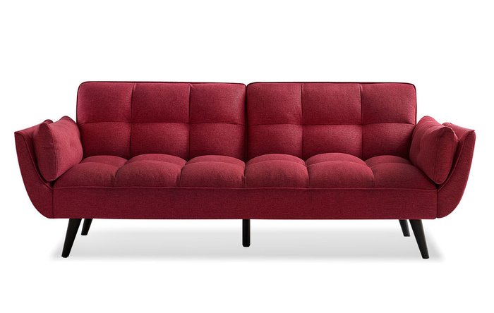 Диван-кровать Annabel красного цвета - лучшие Прямые диваны в INMYROOM