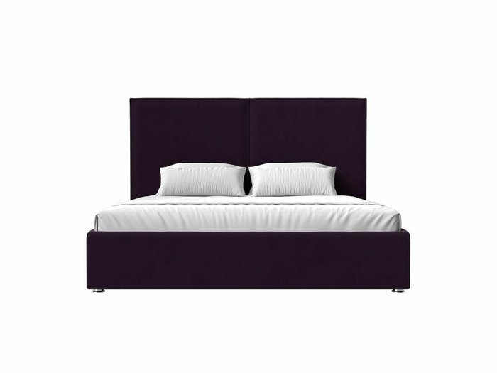 Кровать Аура 160х200 с подъемным механизмом фиолетового цвета - купить Кровати для спальни по цене 82999.0