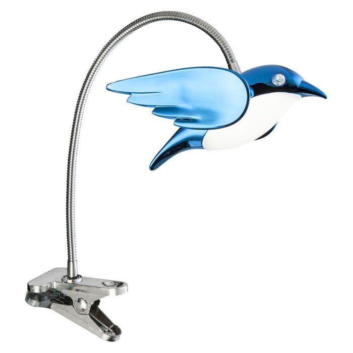 Настольная лампа Globo Bird с декоративным плафоном в виде птицы 