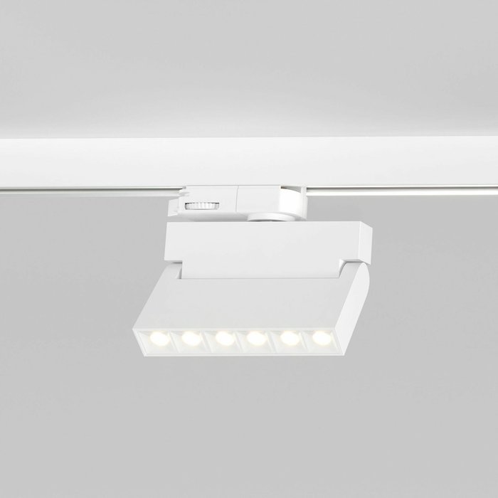 Трековый светодиодный светильник для трехфазного шинопровода Garda белого цвета - купить Трековые светильники по цене 1680.0