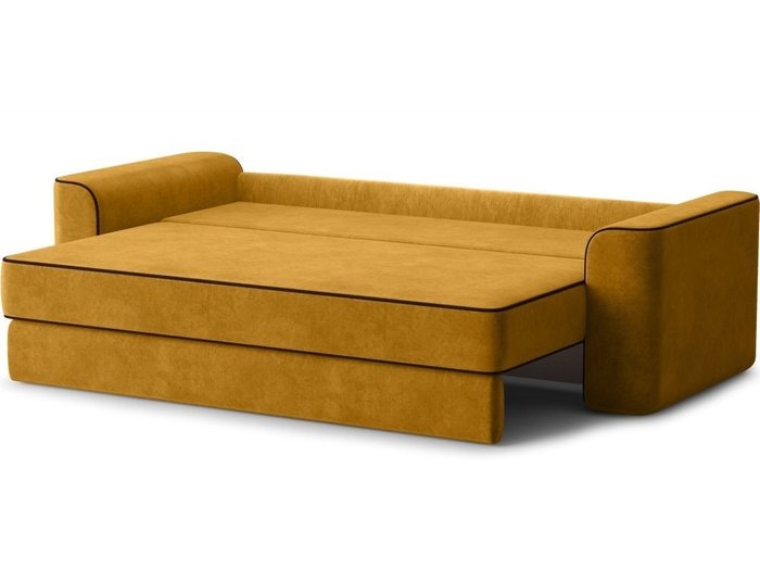 Диван-кровать Сиеста желтого цвета - купить Прямые диваны по цене 47328.0
