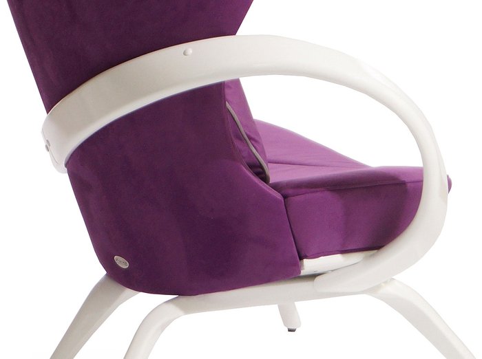 Кресло Apriori А фиолетового цвета - купить Интерьерные кресла по цене 74920.0