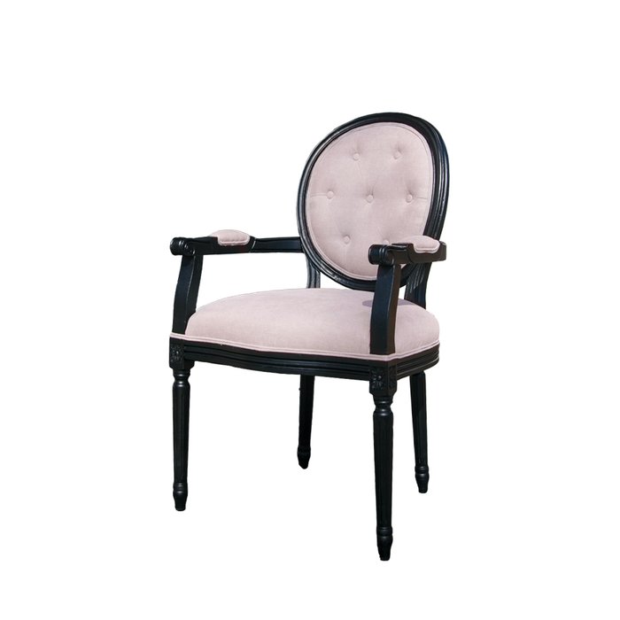 Полукресло Луи с каркасом из массива дуба - купить Интерьерные кресла по цене 79000.0