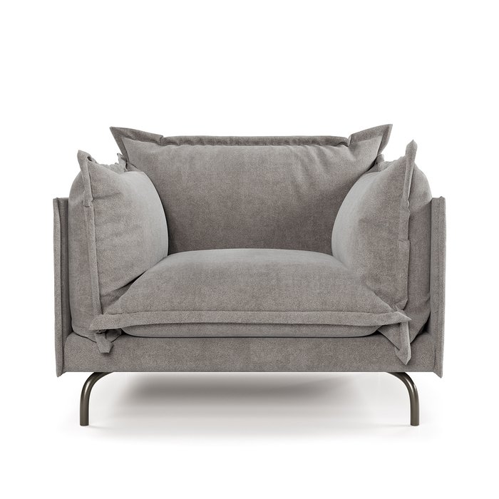 Кресло Облако комфорта серого цвета - купить Интерьерные кресла по цене 79990.0