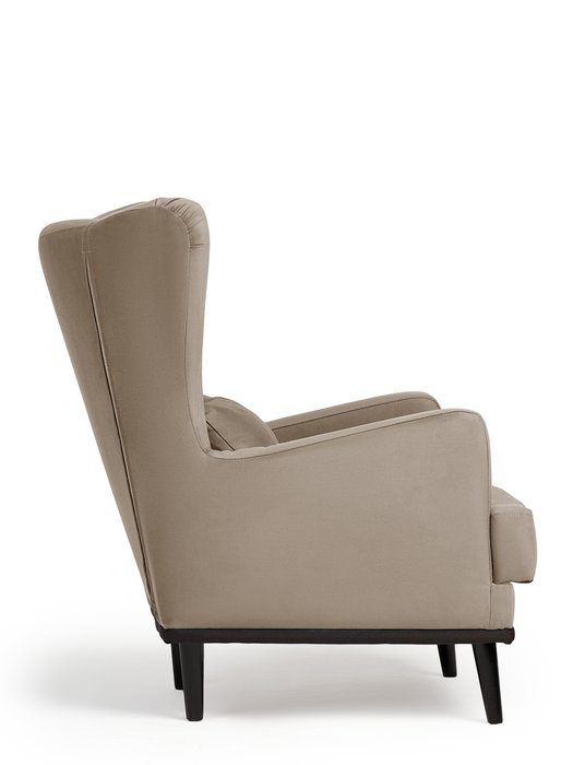 Кресло Оскар zara темно-бежевого цвета - лучшие Интерьерные кресла в INMYROOM