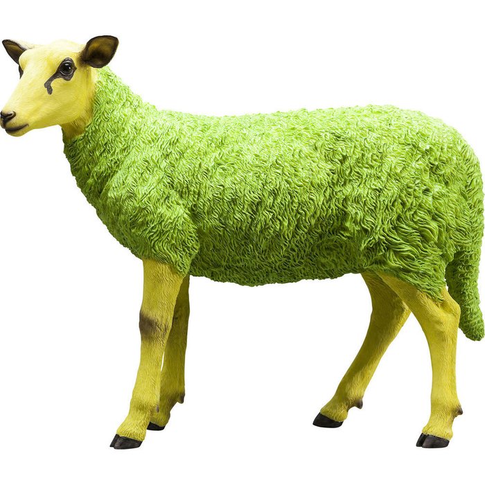 Статуэтка Sheep зеленого цвета