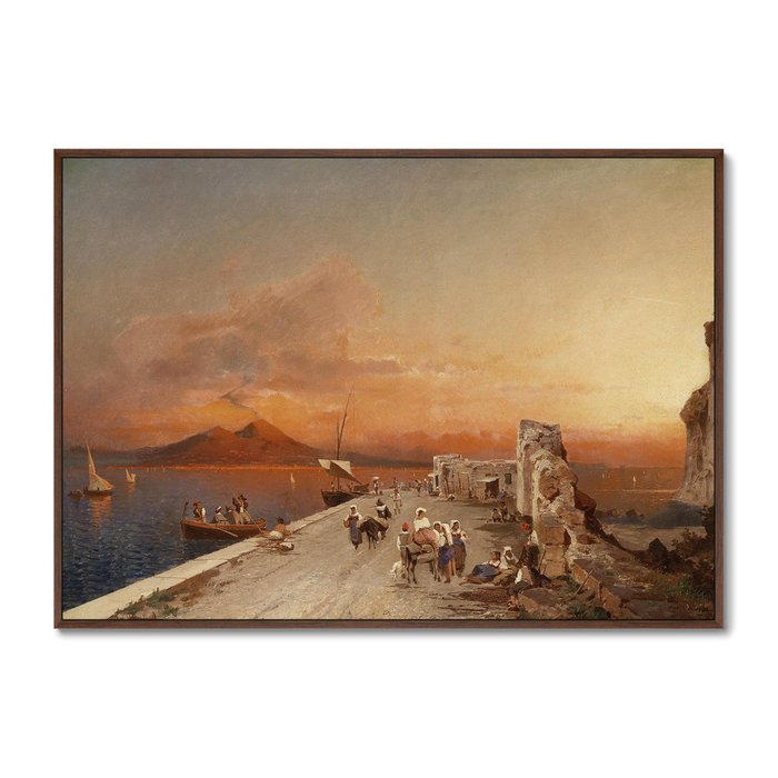 Репродукция картины Терпкий закат 1895 г. - купить Картины по цене 21999.0