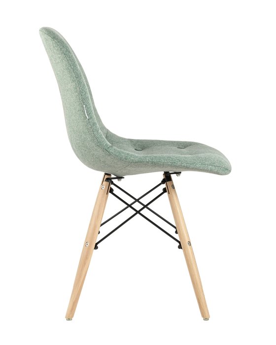 Стул Soft зеленого цвета - лучшие Обеденные стулья в INMYROOM