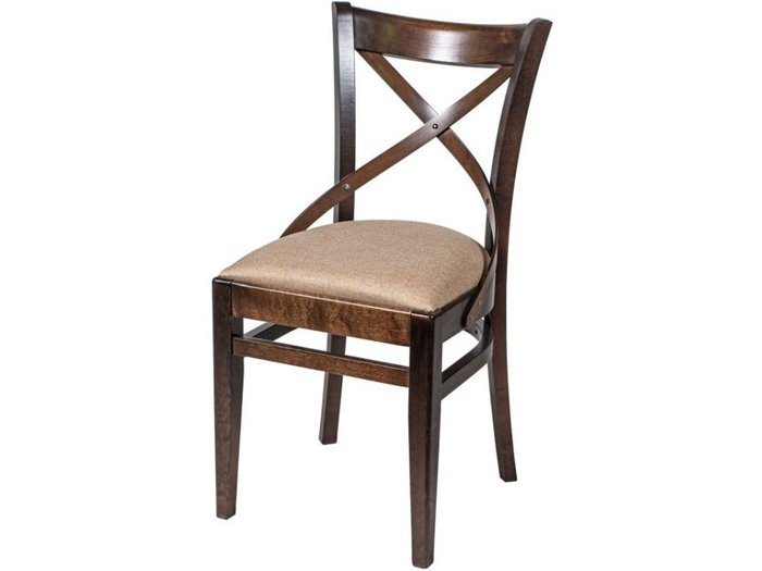 Стул Соло темно-коричневого цвета - купить Обеденные стулья по цене 7668.0