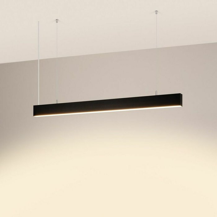 Линейный подвесной светильник Arlight SP-LINE-HANG-3567-L960-32W Warm3000 (BK, 120 deg, 230V) 056355 - купить Потолочные светильники по цене 16625.0 Линейный подвесной светильник Arlight SP-LINE-HANG-3567-L960-32W Warm3000 (BK, 120 deg, 230V) 056355 - купить Потолочные светильники по цене 16625.0