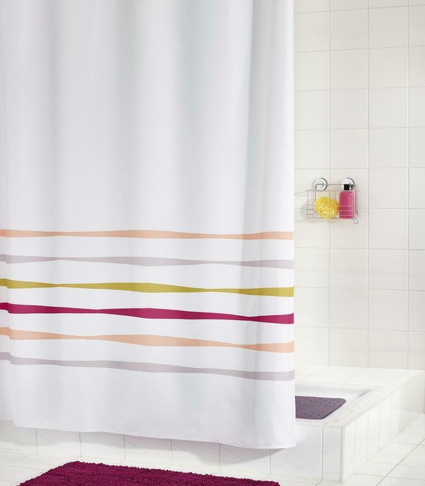 Штора для ванных комнат San Marino цветной - купить Шторки для душа по цене 4007.0