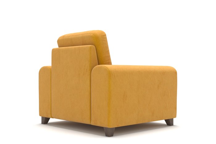  Кресло Vittorio MT желтого цвета - лучшие Интерьерные кресла в INMYROOM