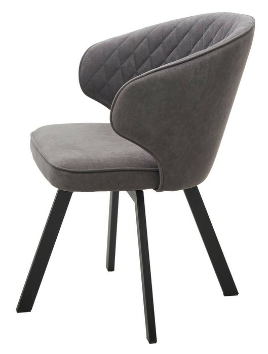 Стул поворотный Skat темно-серого цвета - купить Обеденные стулья по цене 9200.0