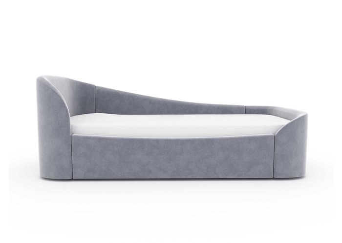 Диван-кровать Kidi Soft с низким изножьем 90х200 серого цвета - купить Одноярусные кроватки по цене 71900.0