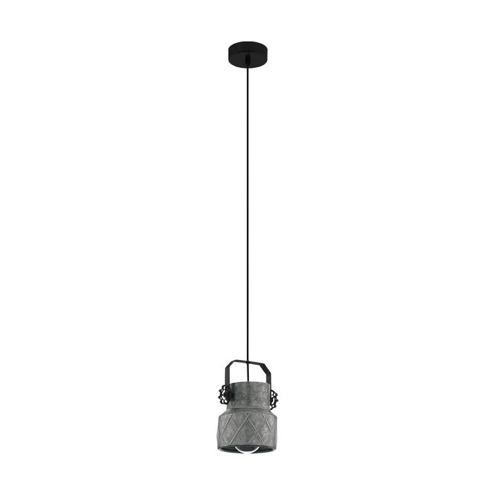 Подвесной светильник Hilcott серого цвета