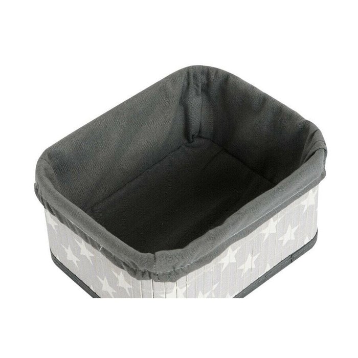 Набор корзин DKD Home Decor Белый Серый Бамбук Деревянный MDF Звезды 51 x 35 x 33 cm - купить Аксессуары для гостиной по цене 12792 Набор корзин DKD Home Decor Белый Серый Бамбук Деревянный MDF Звезды 51 x 35 x 33 cm - купить Аксессуары для гостиной по цене 12792