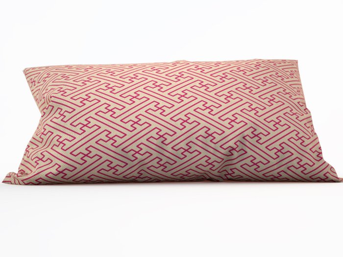 Декоративная подушка: Розовый орнамент