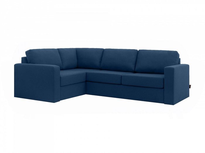 Угловой диван-кровать Peterhof темно-синего цвета - купить Угловые диваны по цене 197820.0