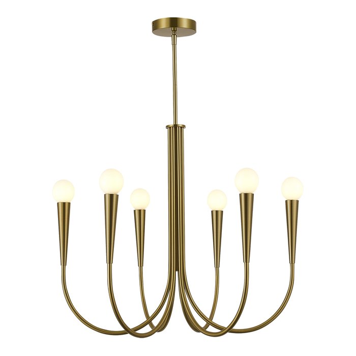 Светильник подвесной ST-Luce Латунь E14 6*60W DUTCHESS