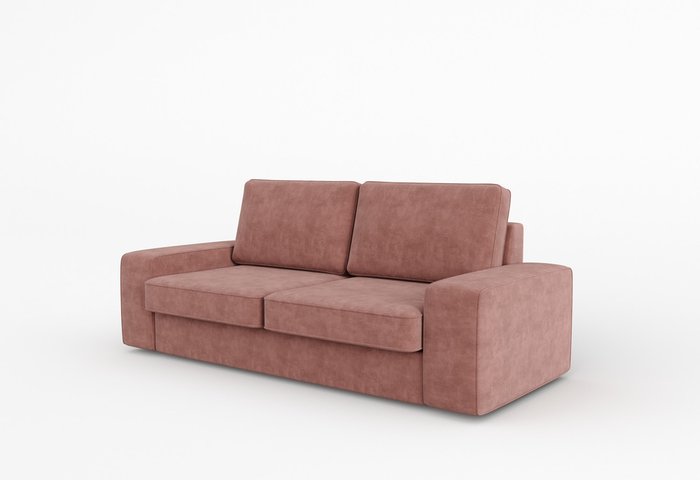 Диван-кровать Lykke розового цвета - лучшие Прямые диваны в INMYROOM