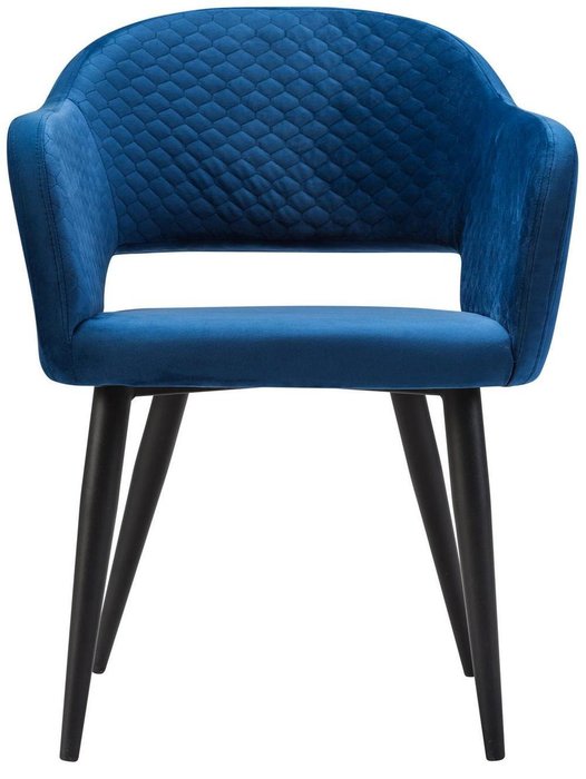 Кресло Oscar Lux Night синего цвета - лучшие Обеденные стулья в INMYROOM