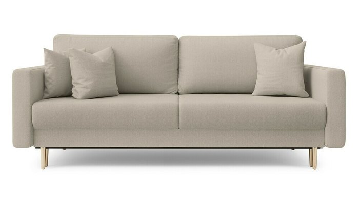 Диван-кровать Астро 150х200 бежевого цвета - купить Прямые диваны по цене 50900.0