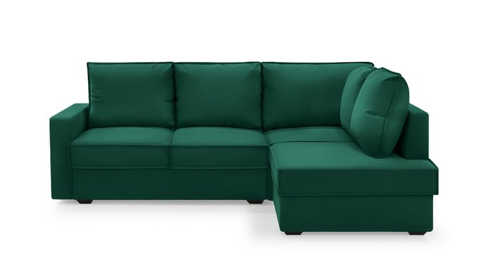 Угловой диван-кровать Колфилд зеленого цвета - купить Угловые диваны по цене 91000.0