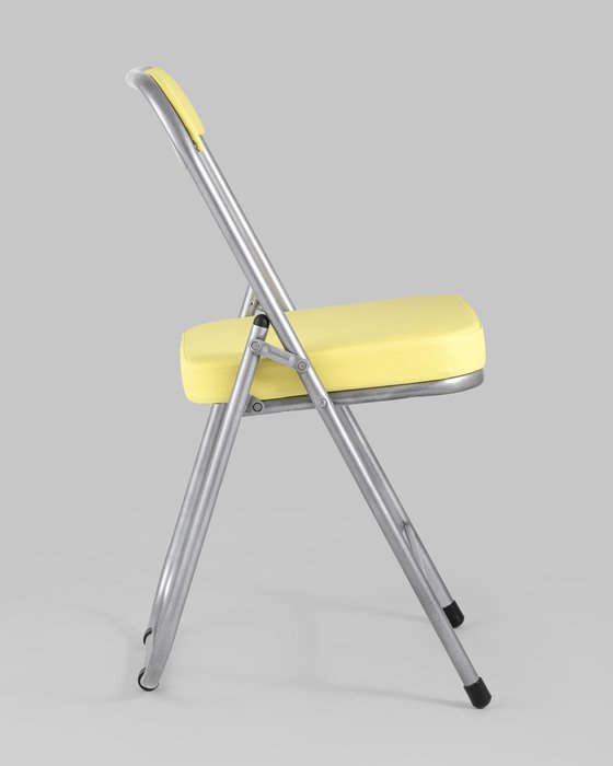 Стул складной Джон желтого цвета  - лучшие Обеденные стулья в INMYROOM