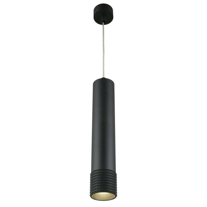 Подвесной светодиодный светильник Juta черного цвета
