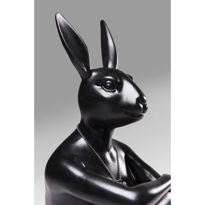 Статуэтка Gangster Rabbit черного цвета - лучшие Фигуры и статуэтки в INMYROOM