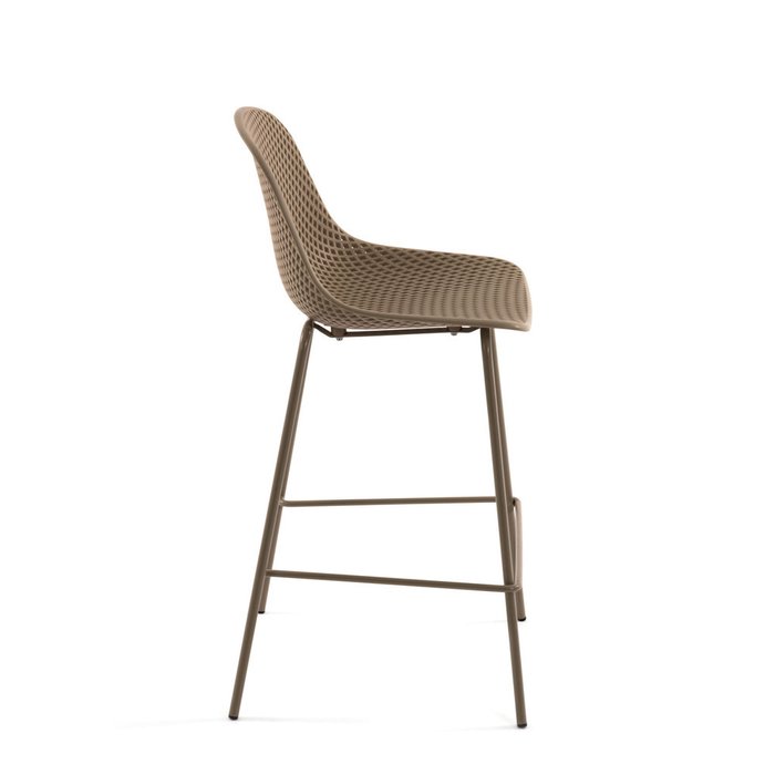 Барный стул Quinby бежевого цвета - купить Барные стулья по цене 21990.0